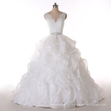 Aoliweiya Дизайн V Шеи Принцесса Реальную Картину Свадебное Платье